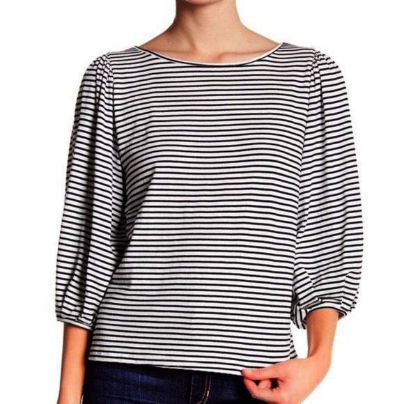 14th & Union Tops - 14th & Union Striped Top - Small